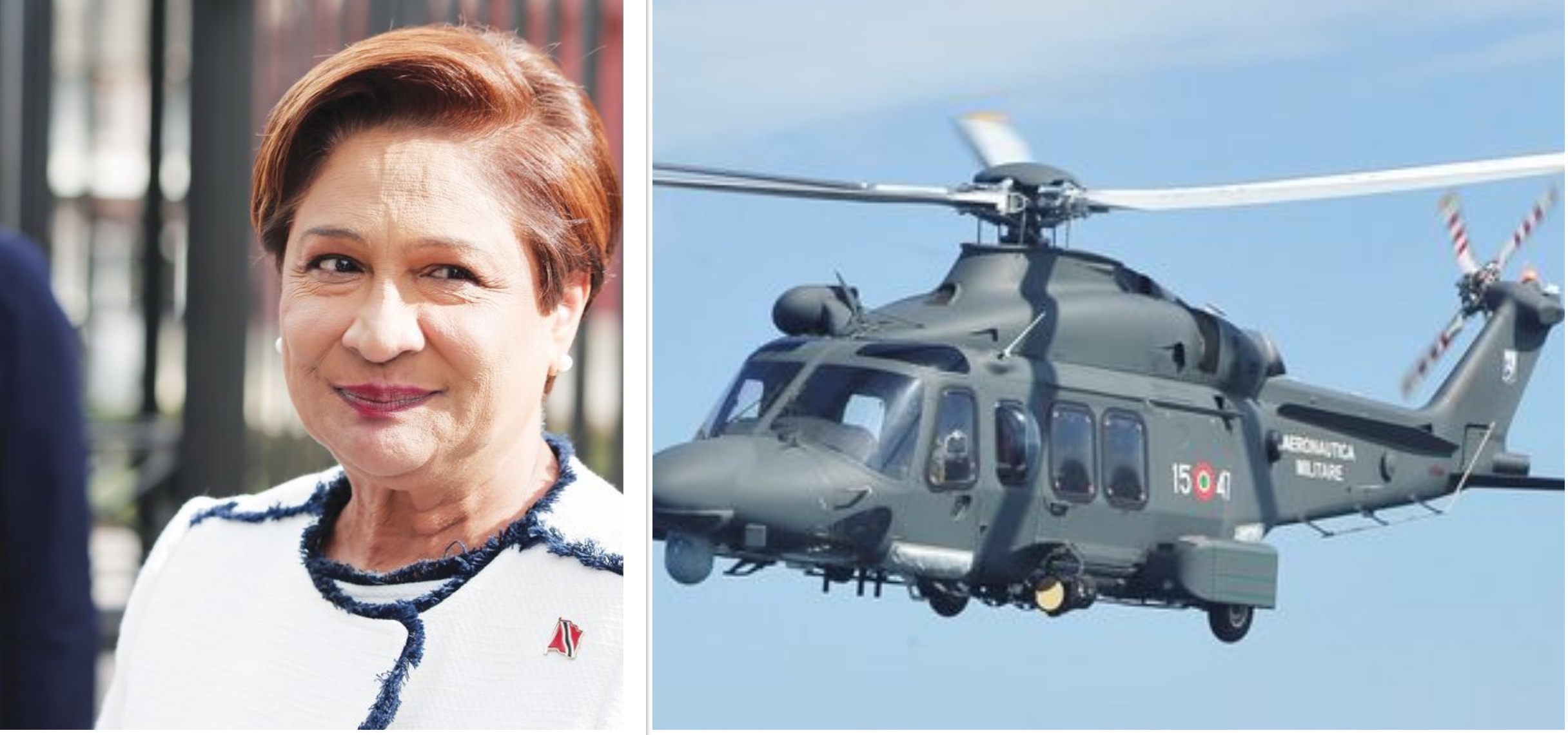 Kamla’s breach of helicopter contract could soon cost the State US$13M
