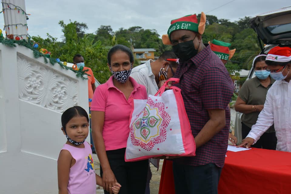 Cumuto MP donates Christmas hampers; says gov’t not meeting the needs of differently-abled