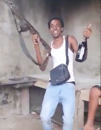 Man dancing with rifle in viral video arrested by police in Sangre Grande