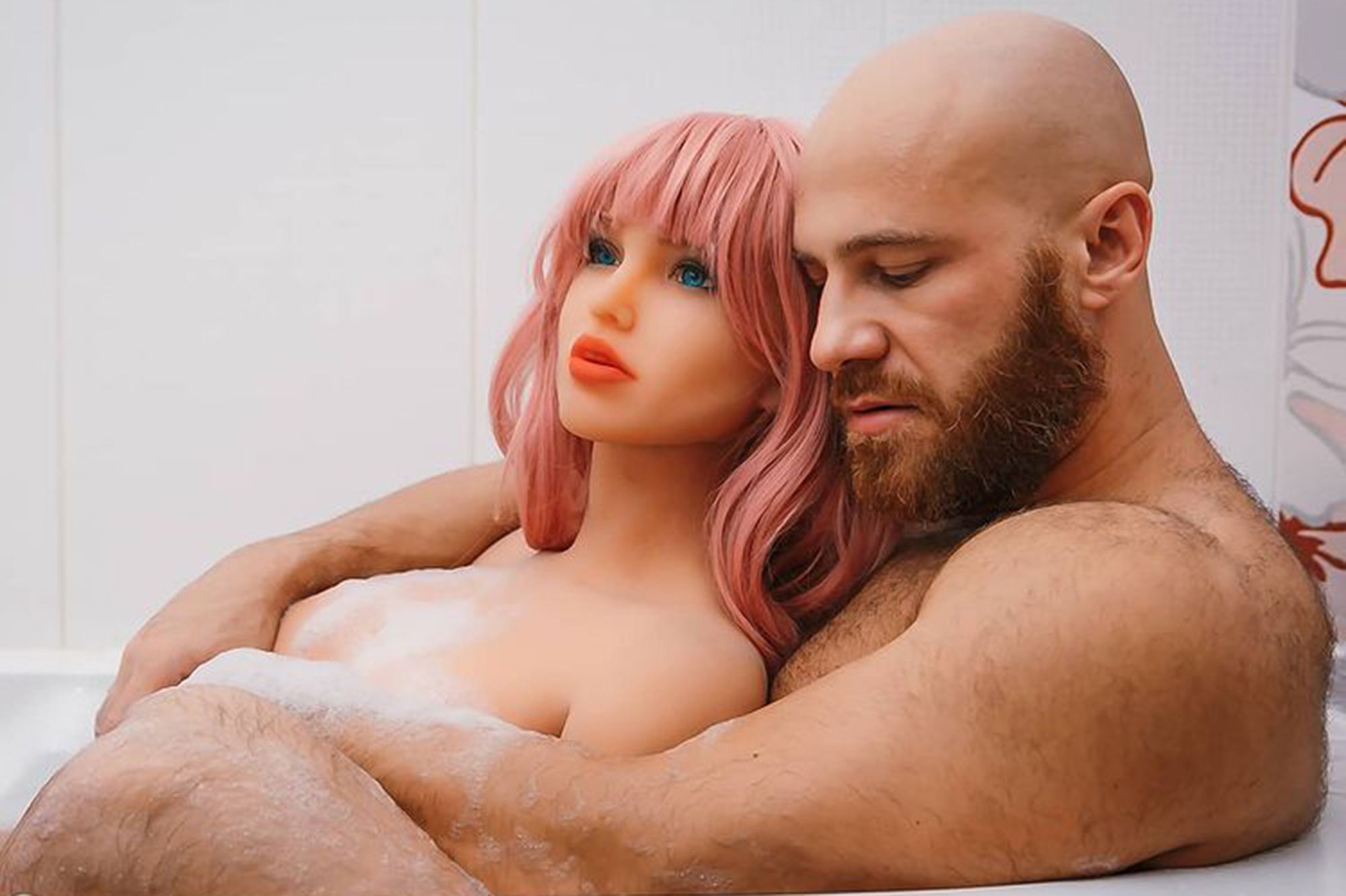 WATCH: Pansexual Bodybuilder Marries Sex Doll