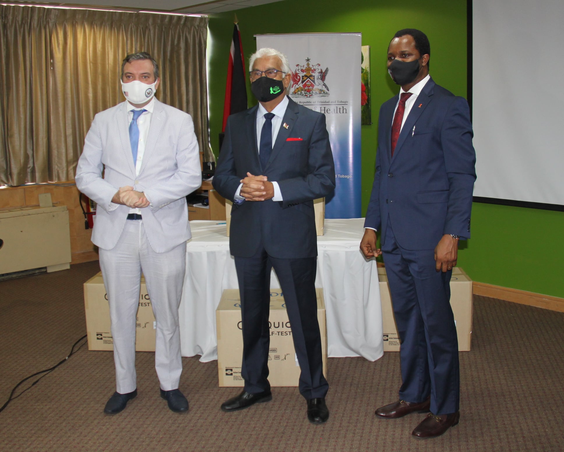 Health Ministry receives 5,000 HIV self-testing kits from the U.S Government