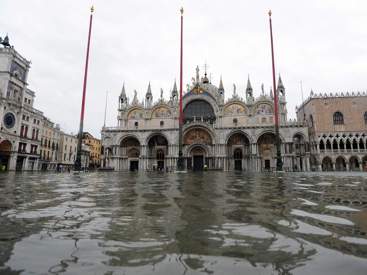 Venice is Swimming Under Water as Complex Dam System Fails to Activate