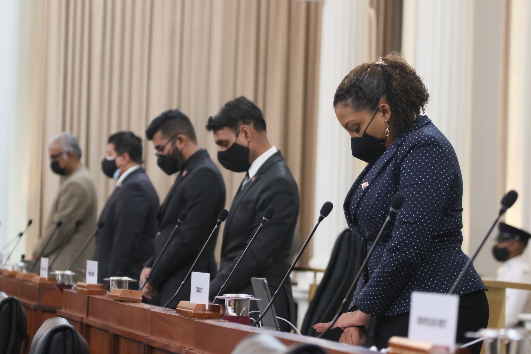 Parliamentarians pay respect to the late Clifton DeCoteau and Eden Shand