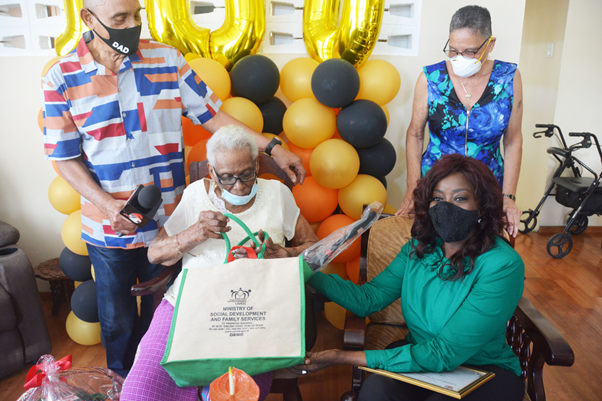 Centenarian credits faith in God, active-lifestyle for long life