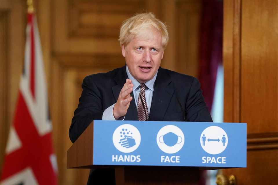 Boris Johnson Orders UK Six-Week Lockdown