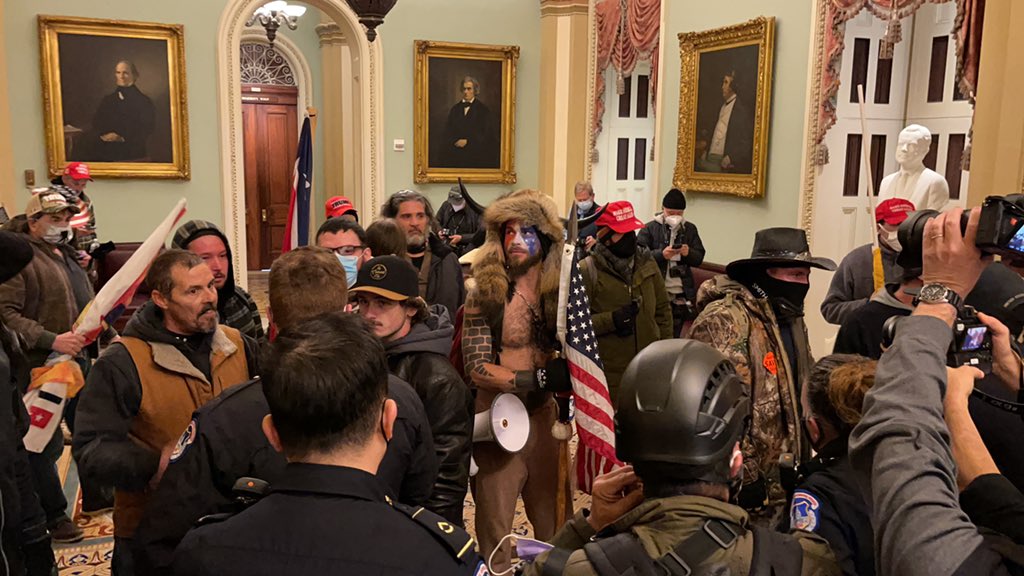 Pro-Trump Protesters Force Way Into Capitol; Proceedings Halted