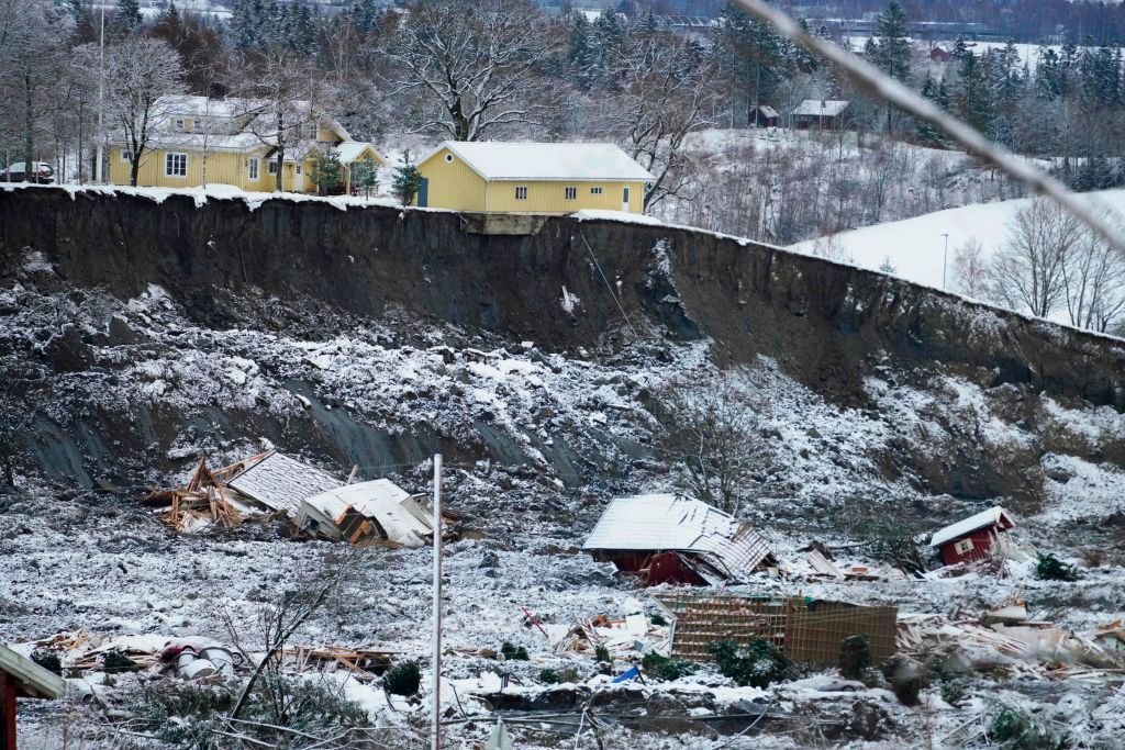 Norway Landslide Buries Homes In Mud; 10 Person Are Still Missing