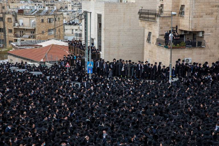 Thousands Attend Funeral Procession in Jerusalem