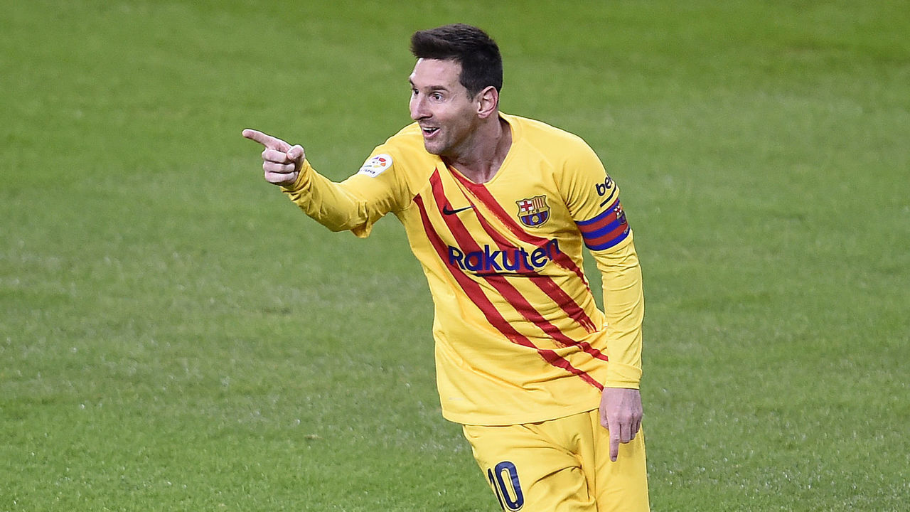 Messi Shines As Impressive Barca Win in Bilbao