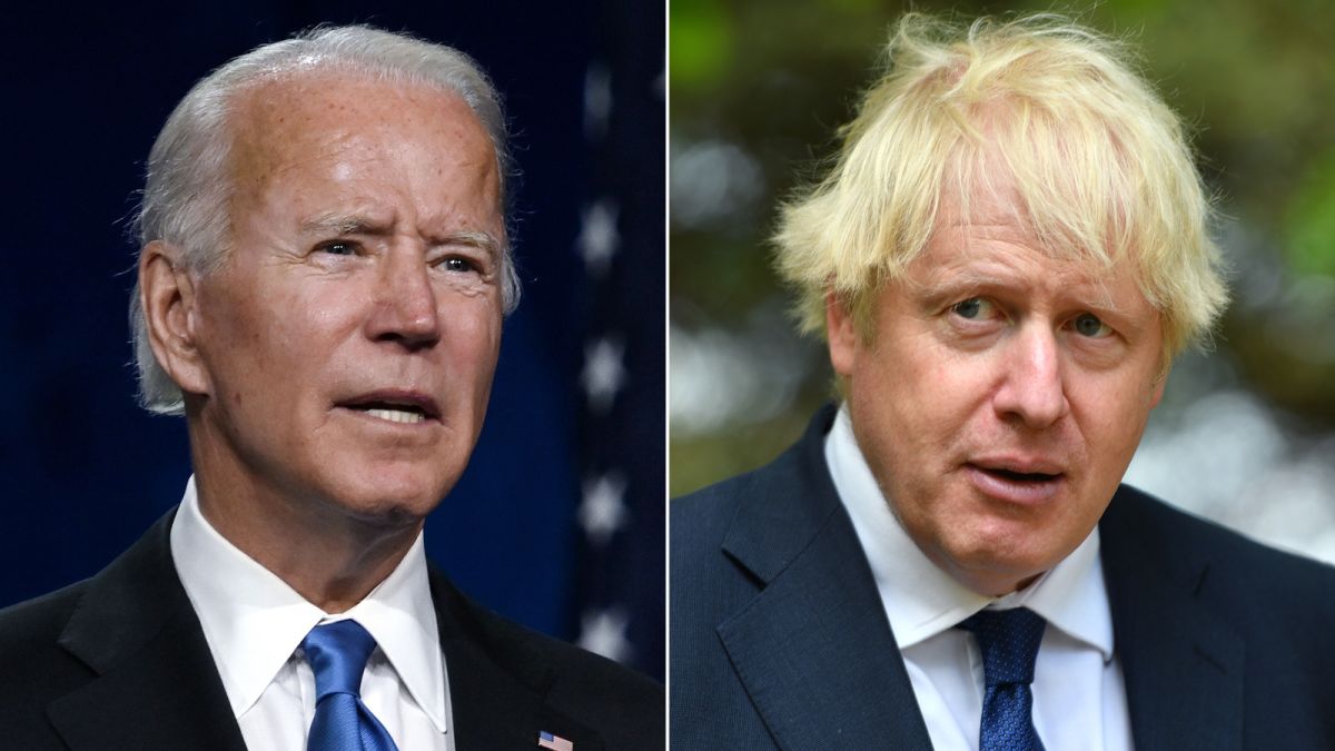 UK’s Boris Johnson Congratulates Joe Biden on Inauguration Day
