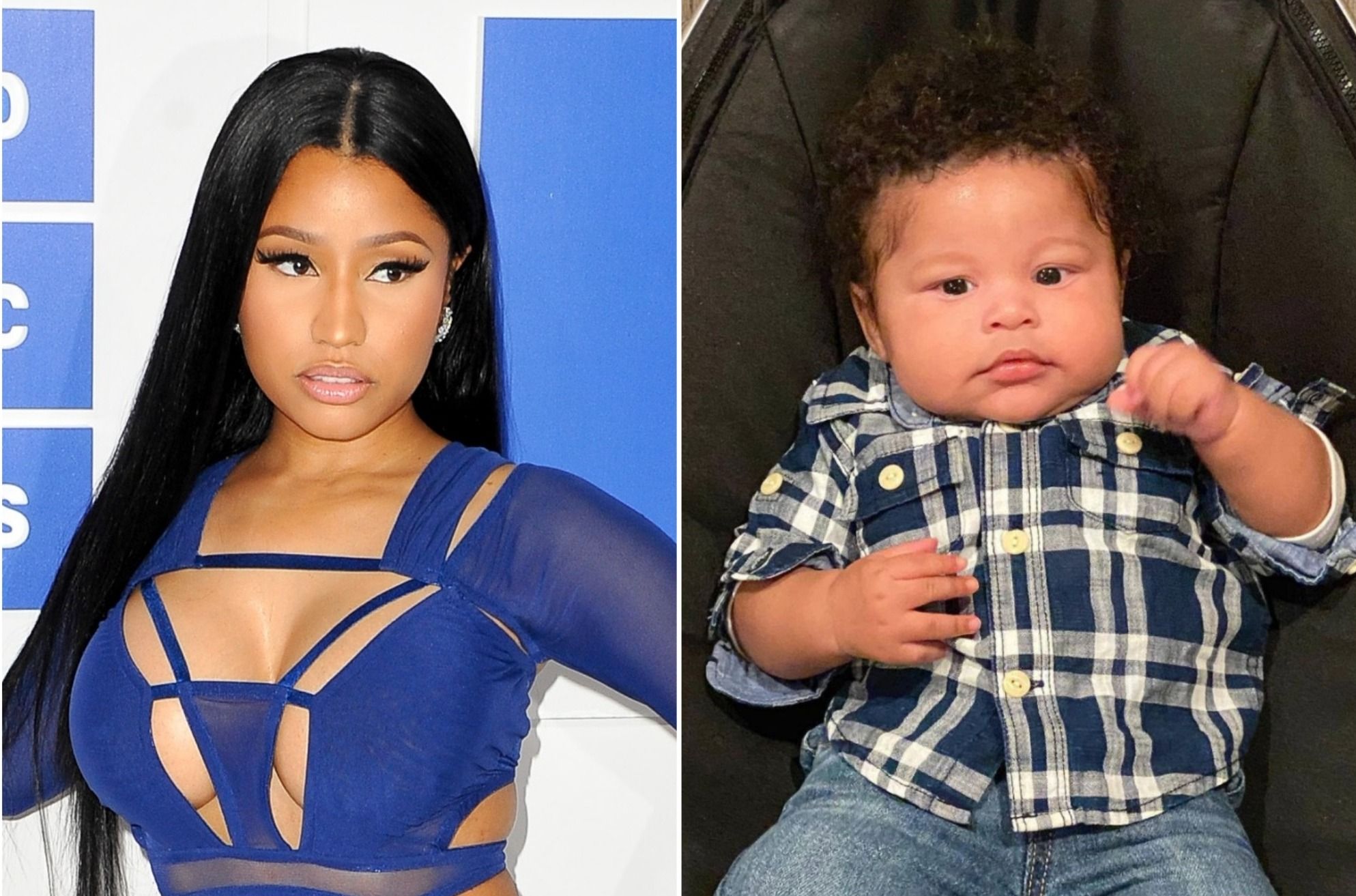 Minaj finally drops pics of adorable 3-month old son
