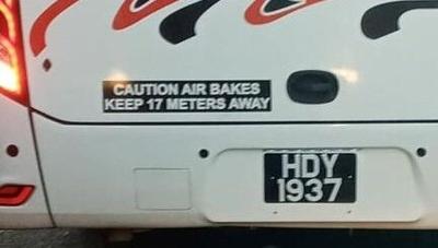 From brakes to bakes! PTSC addresses error on bus signage