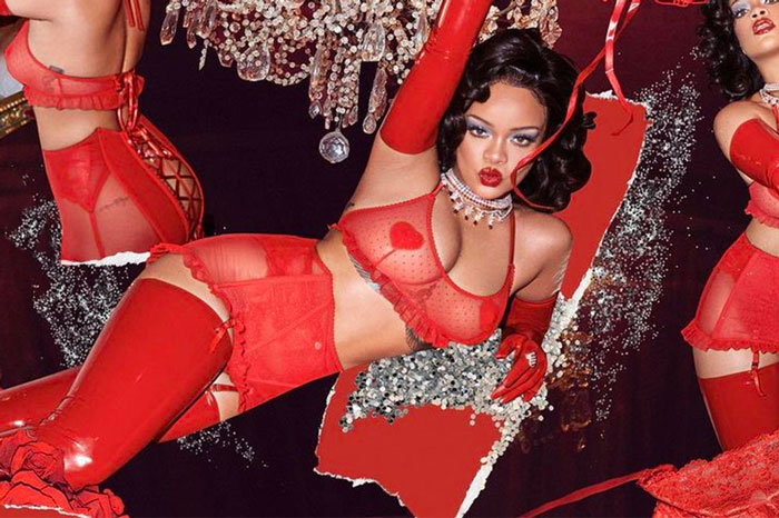 Rihanna drops Valentine’s Day campaign for Savage X lingerie line