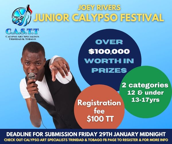 Joey Rivers gives back by staging his first ever Junior Calypso Festival