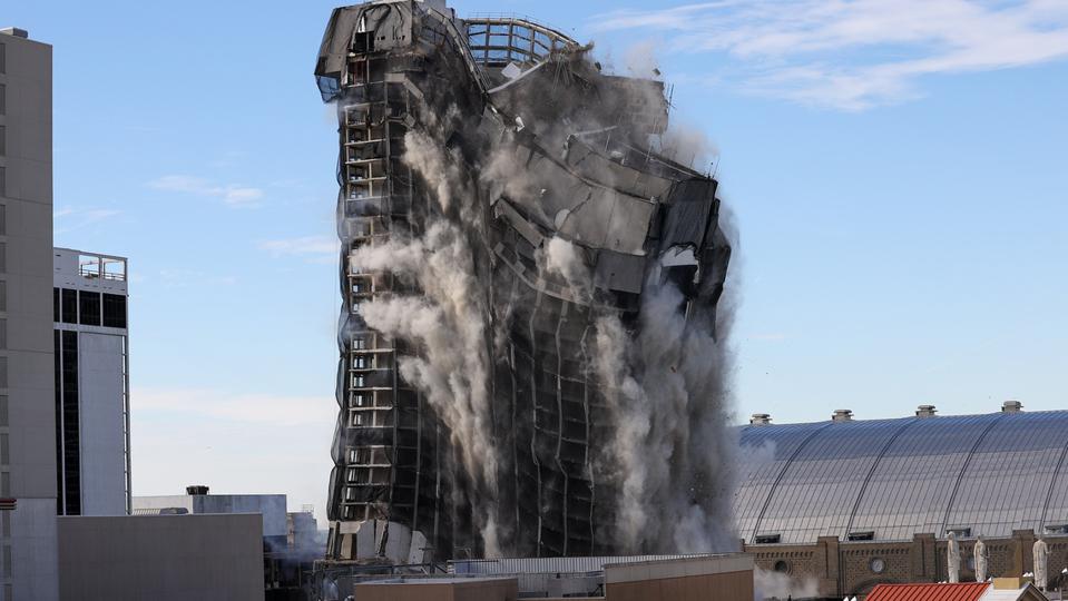 Trump Plaza Casino Demolished in Atlantic City