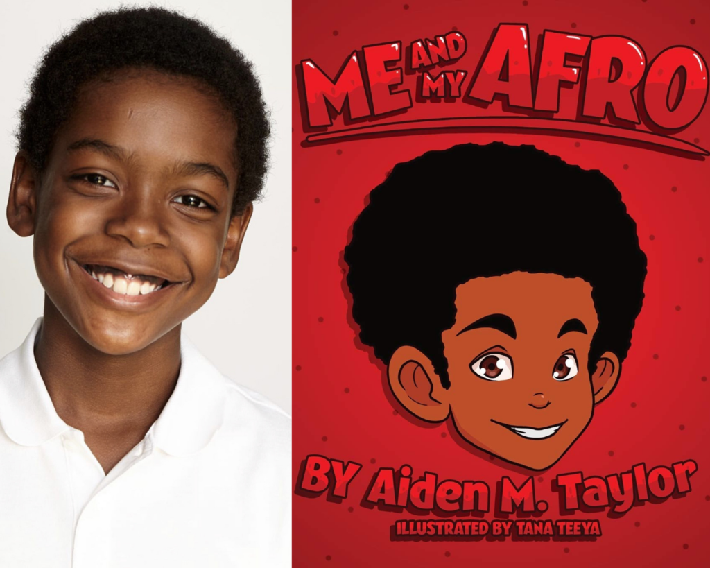 11-Year-Old Boy Wrote Motivational Book “Me and My Afro”