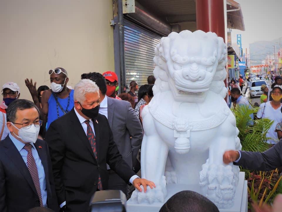 Chinatown now guarded by Stone Lions