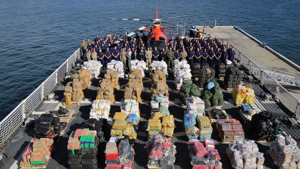 US Coast Guard Seizes $40 Million of Illegal Drugs in Caribbean Bust