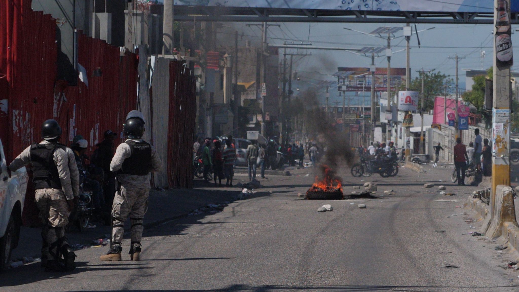 Haitian Descends Into Anarchy As Crisis Sparks