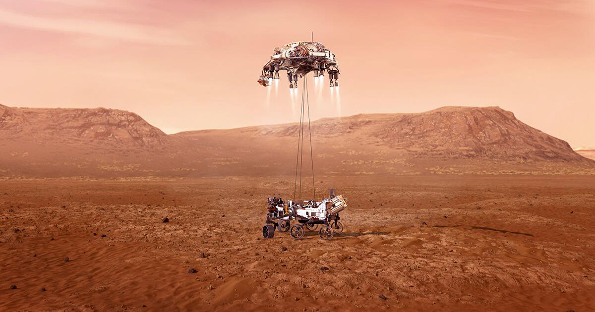 Nasa’s Perseverance Rover Makes Historic Mars Landing