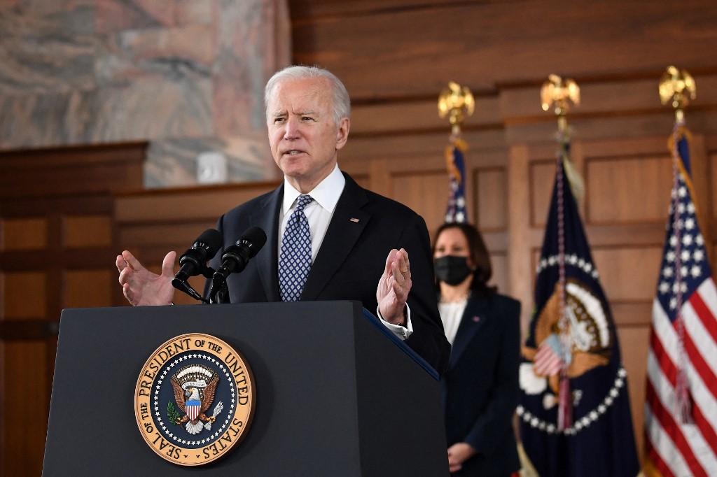 US President Joe Biden Defends Withdrawing US Troops From Afghanistan.