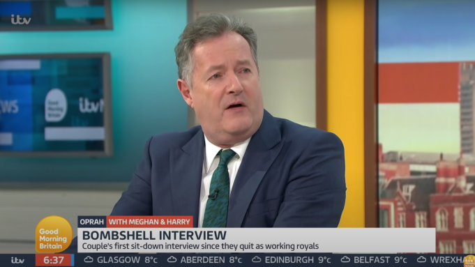 Piers Morgan leaves Good Morning Britain following comments made about Meghan