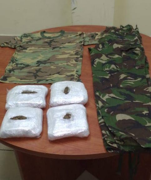 Weed and camo clothing found in St Ann’s; search on for two suspects