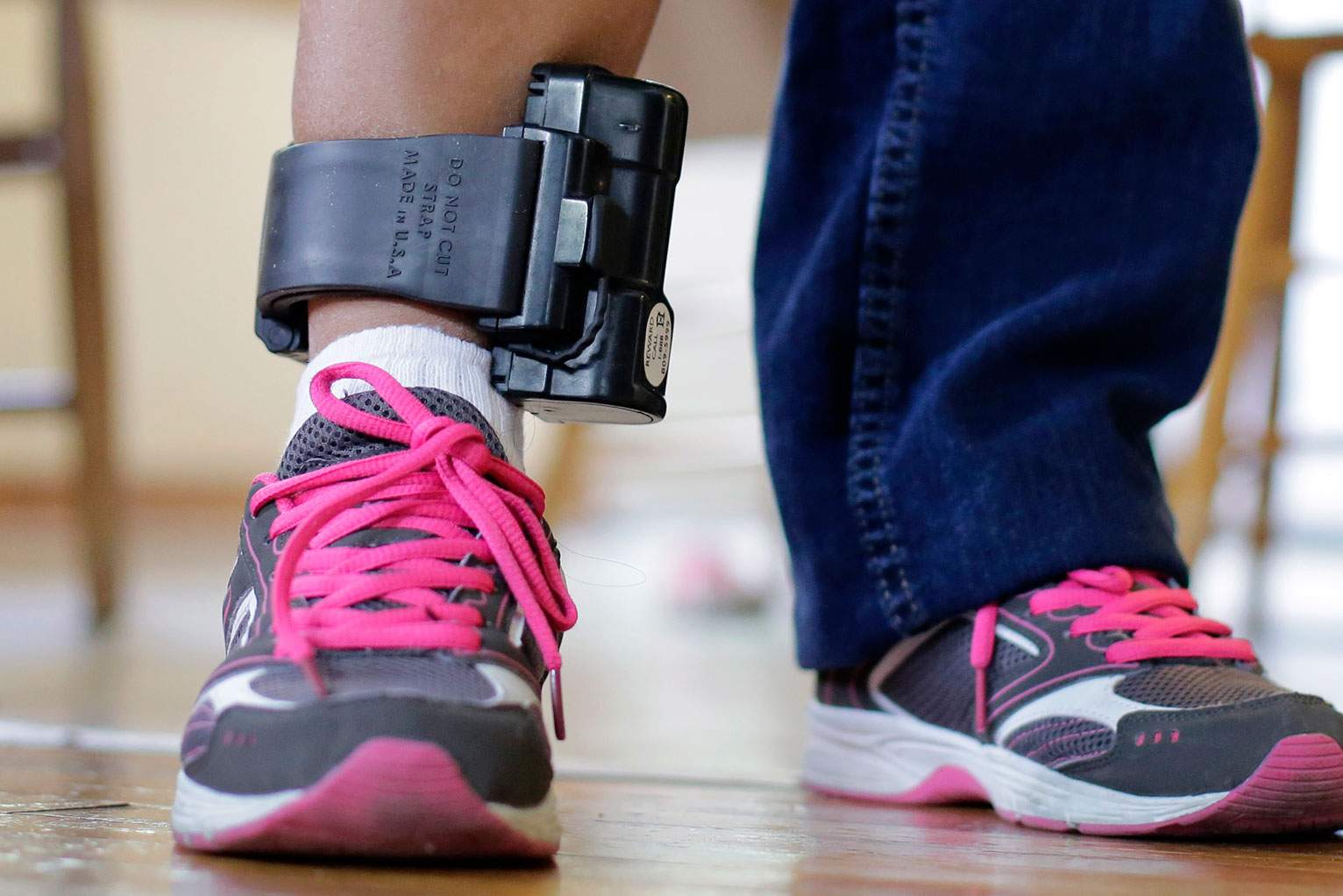 First ever ankle monitoring bracelet used in bail case
