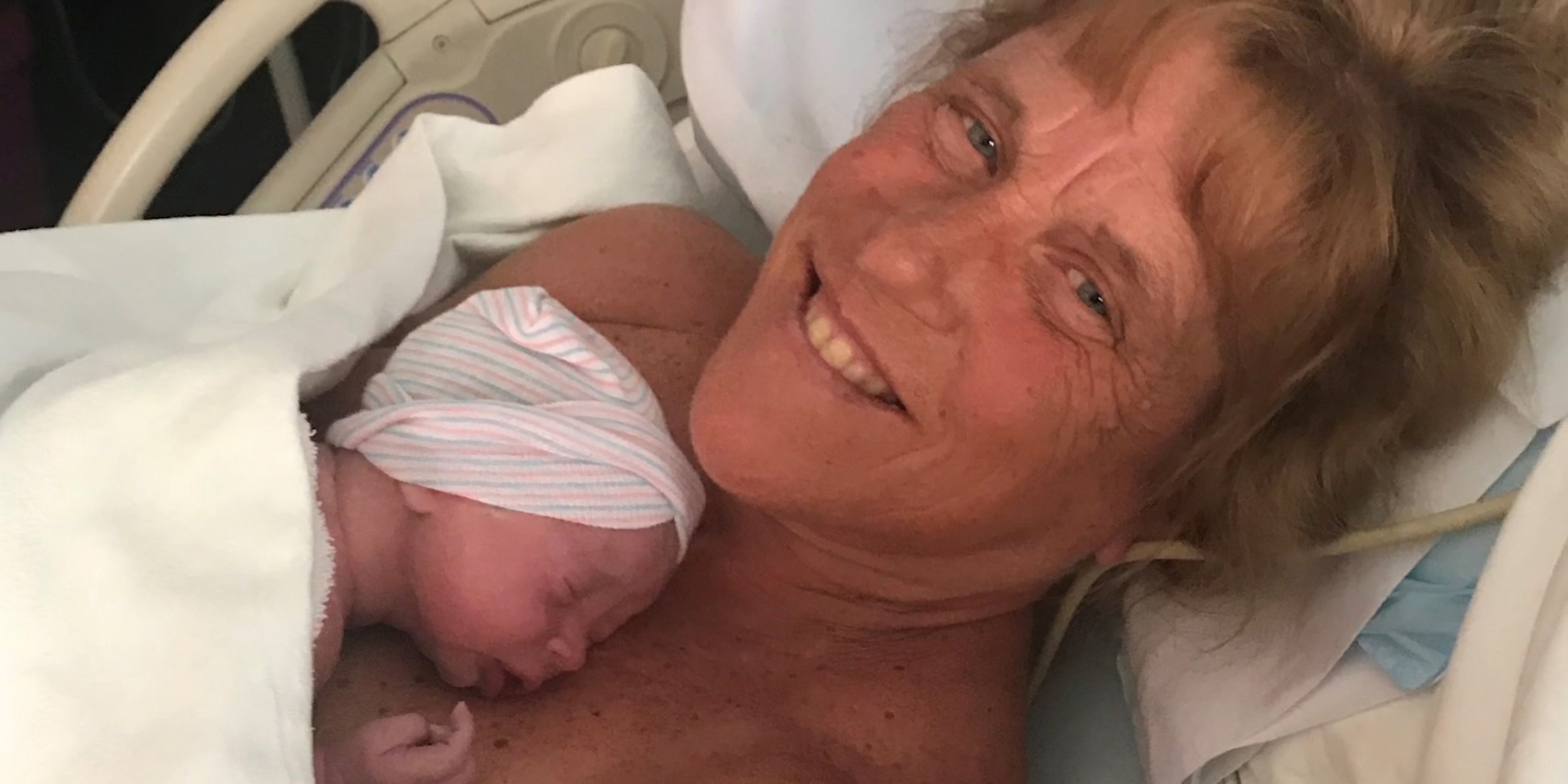 57-Year-Old Woman Gives Birth to Baby Boy