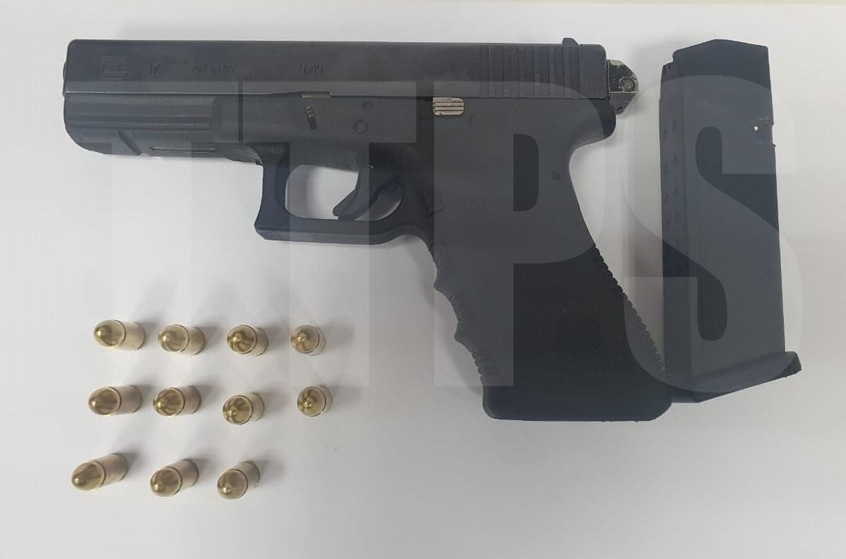 Three arrested – gun and ammo seized