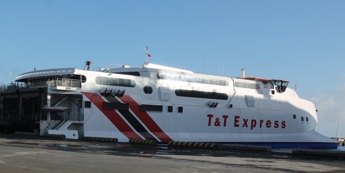 Government sells TT Express fast ferry for US$3M