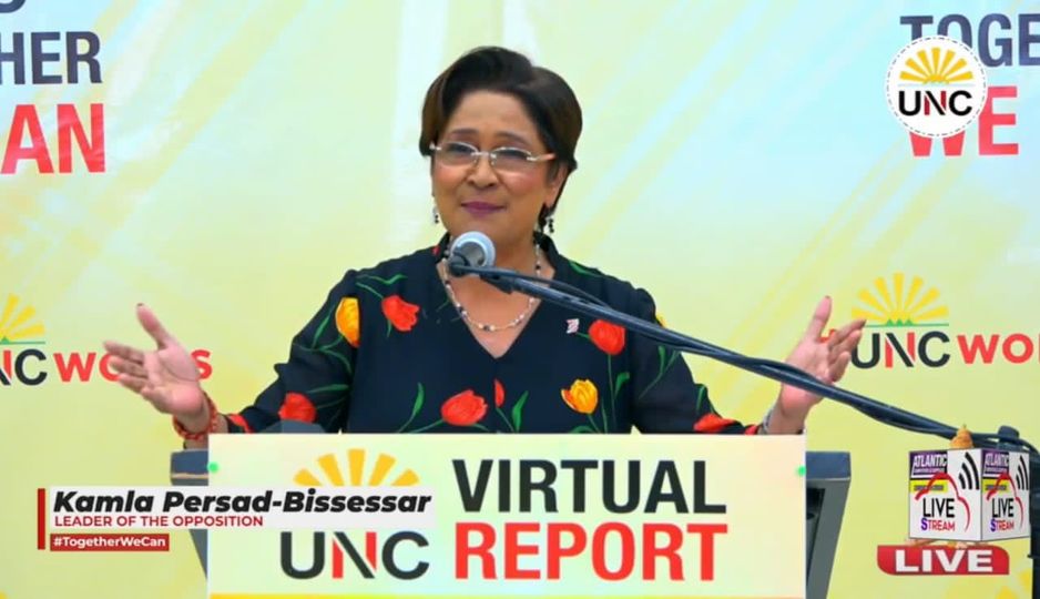 Kamla: You cannot have the key lawmaker in your gov’t breaking the law