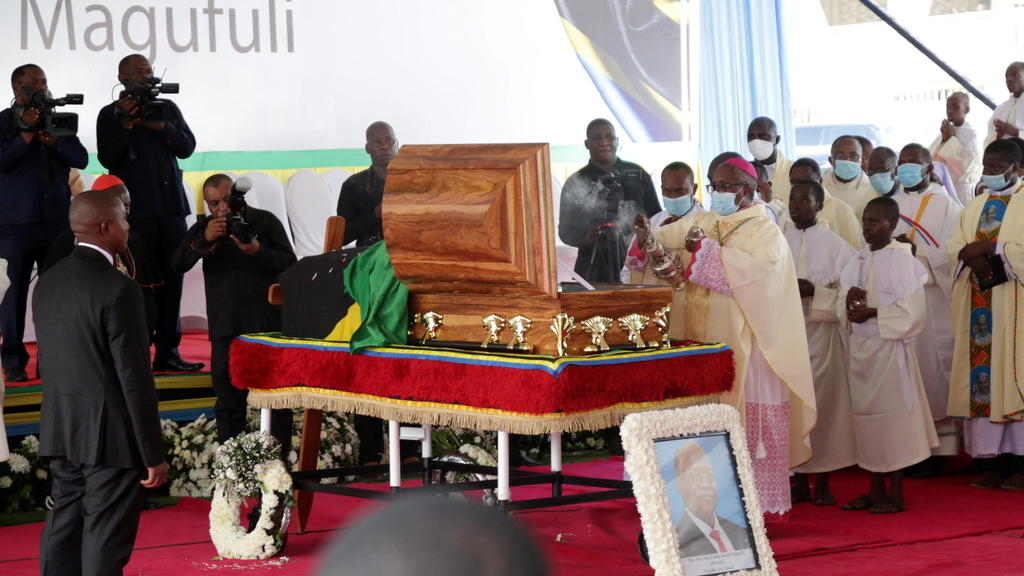 Mourners Pay Tribute to Late Tanzanian President John Magufuli