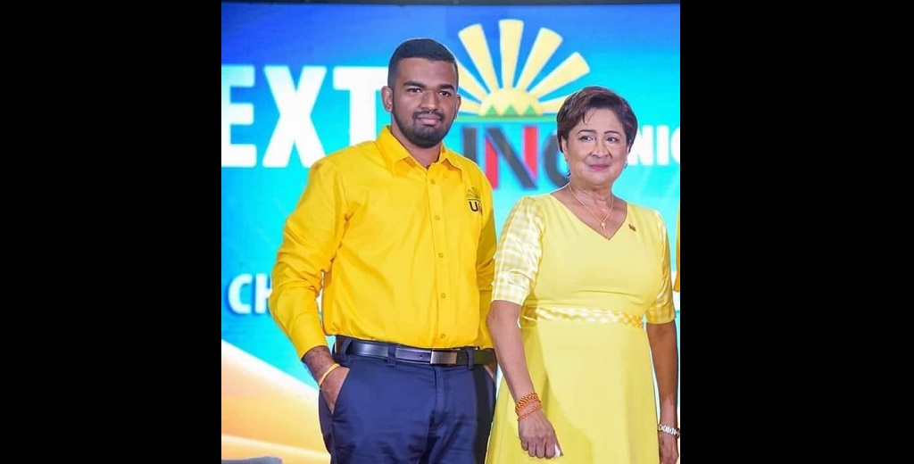 UNC Youth Arm endorses leader, says PNM incapable of innovative leadership