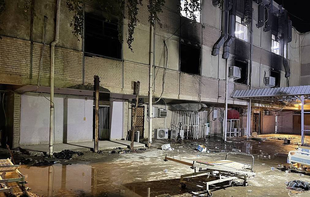 82 Dead And More Injured In Fire At Baghdad Hospital