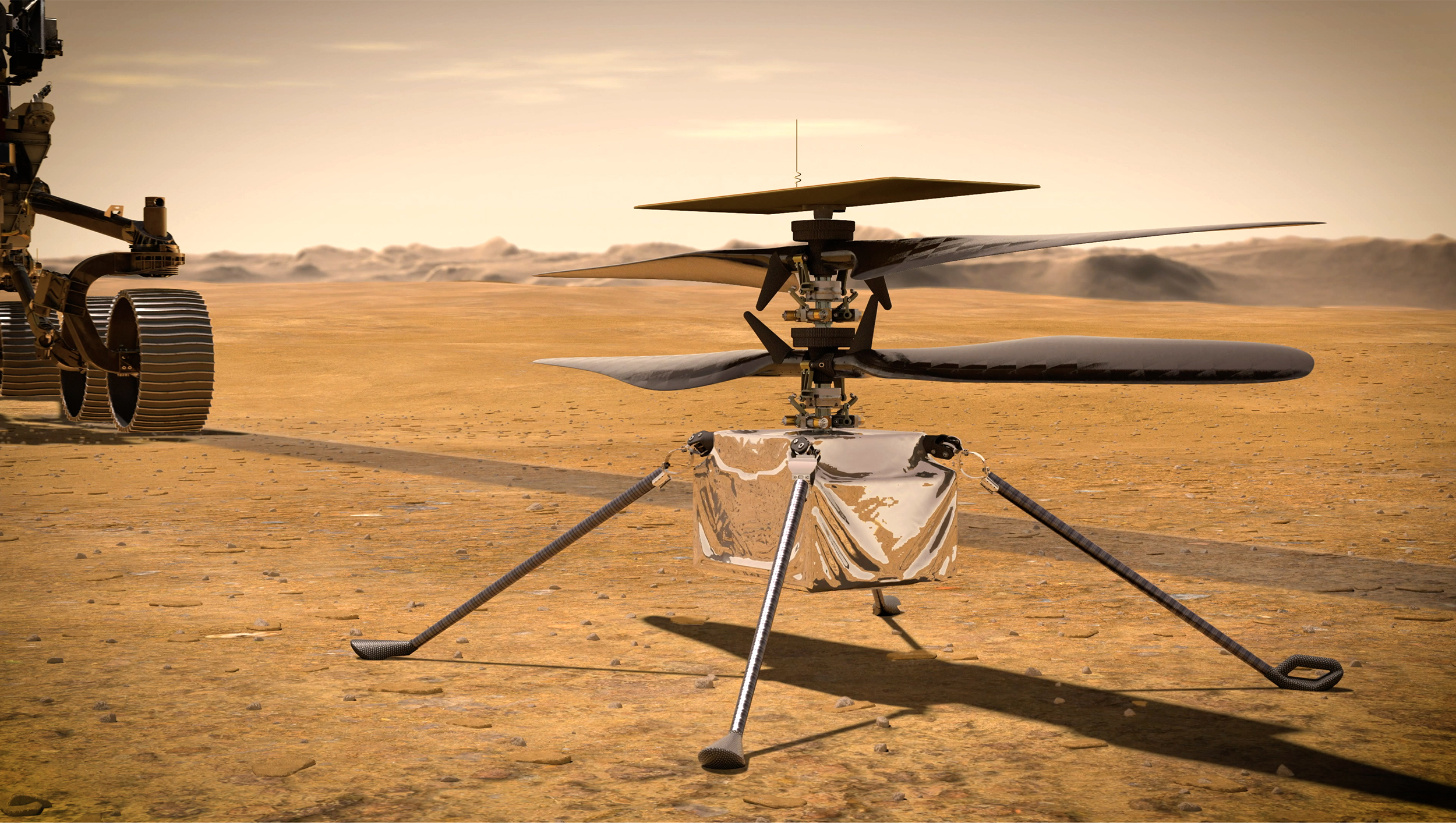 NASA Helicopter Makes History with Successful Flight on Mars