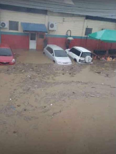 WATCH: Torrential rain in SVG leads to mudflows in the red and orange zones
