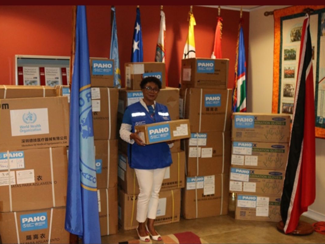 PAHO donates PPE and supplies to MOH