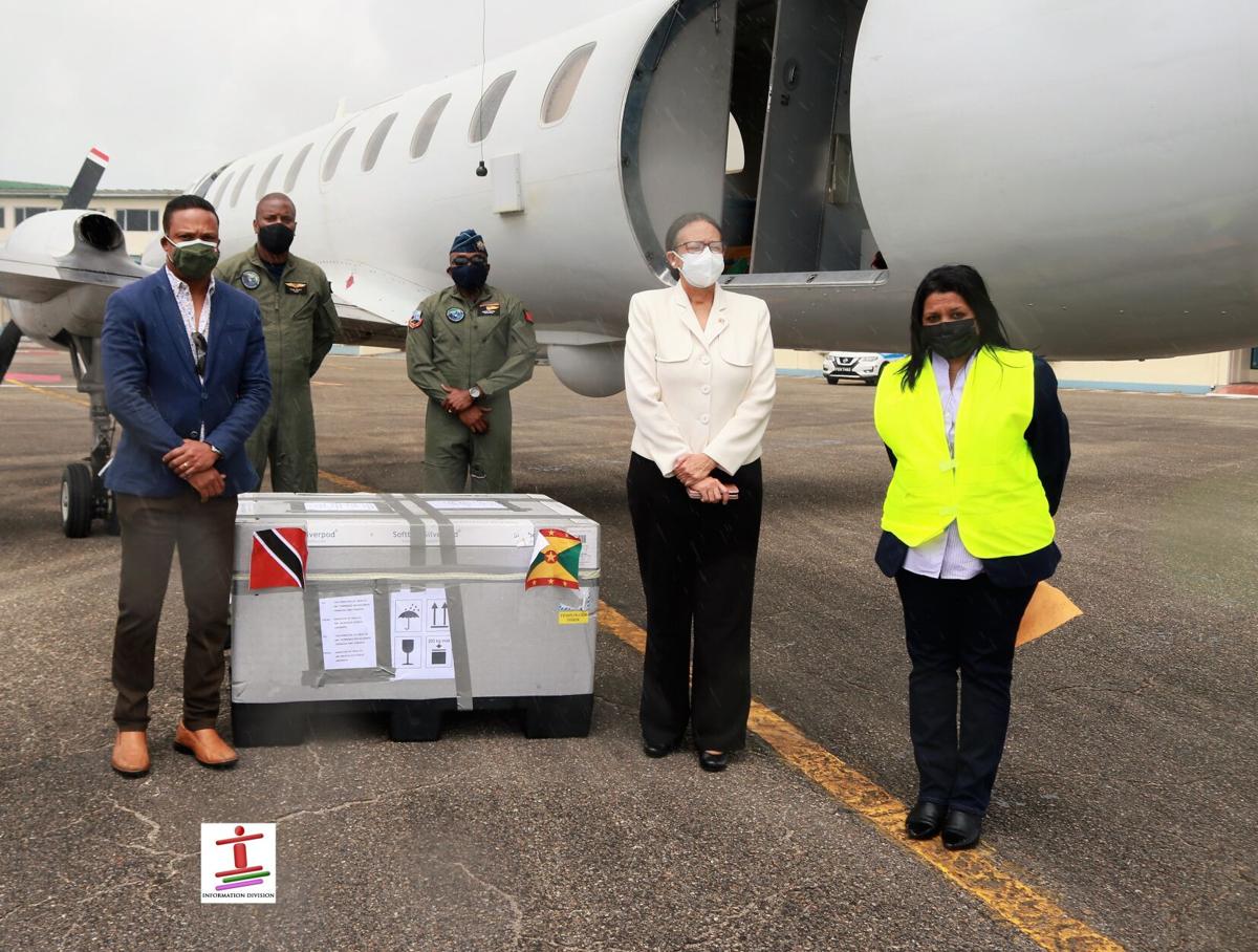 Donated AstraZeneca vaccines from Grenada arrive in TT