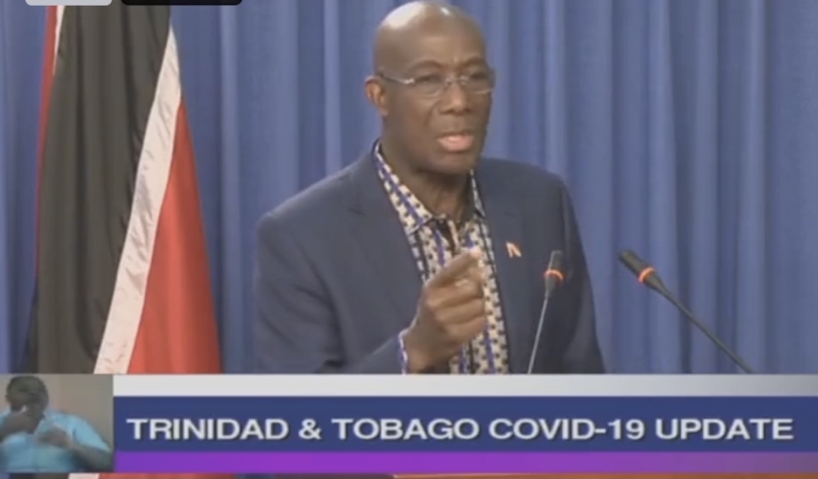 PM Dr Rowley condemns Opposition leader’s statement on older persons Covid health care at hospitals