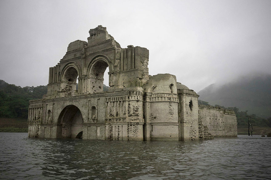 19th-Century Church Emerges From Waters In Mexico