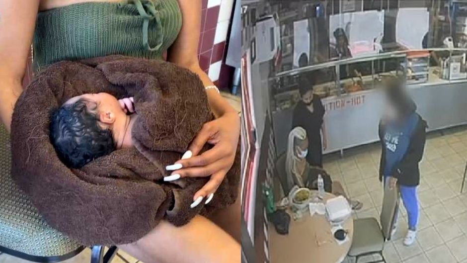 Girl Gives Newborn Baby to Stranger in Restaurant