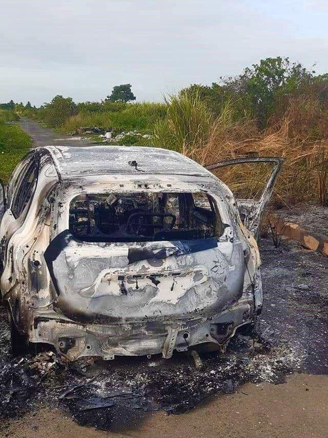 Police seeking ID of man’s body found near burning vehicle in Chaguanas