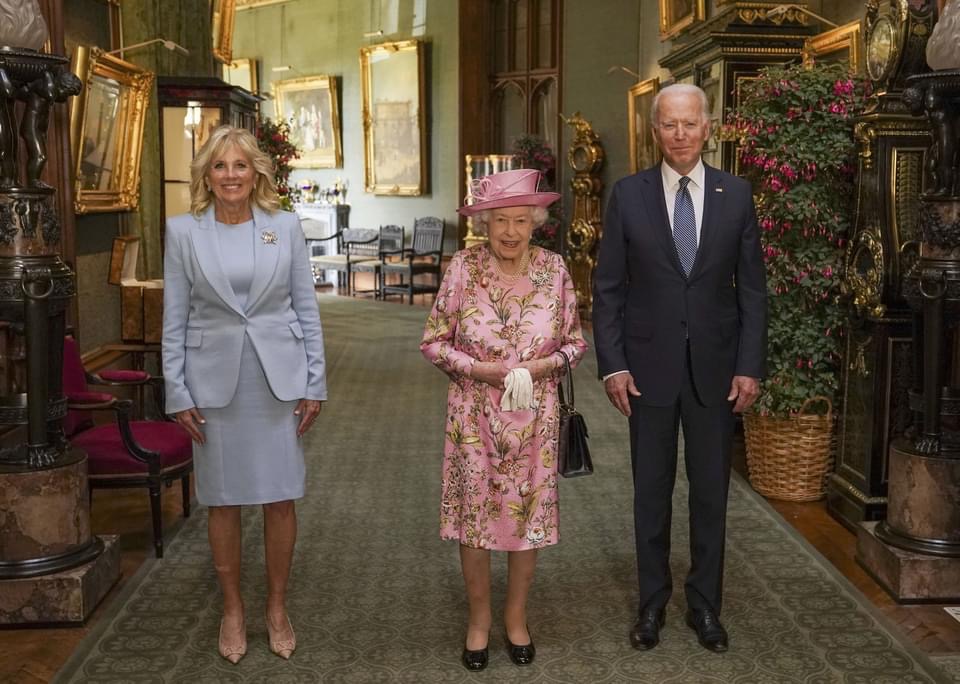 The Queen receives the Biden’s for the G7 Summit