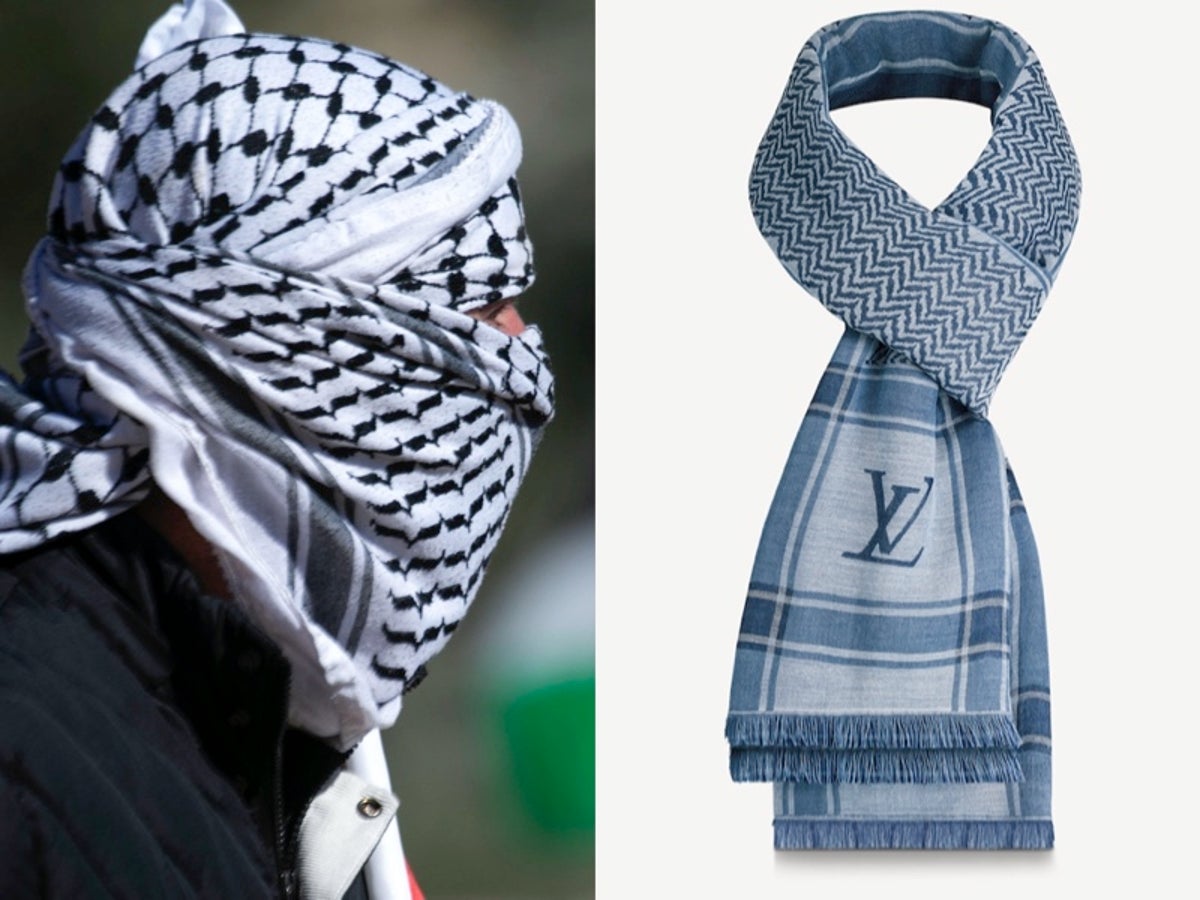 Louis Vuitton Faces Backlash for its $705 ‘keffiyeh-inspired’ Scarf