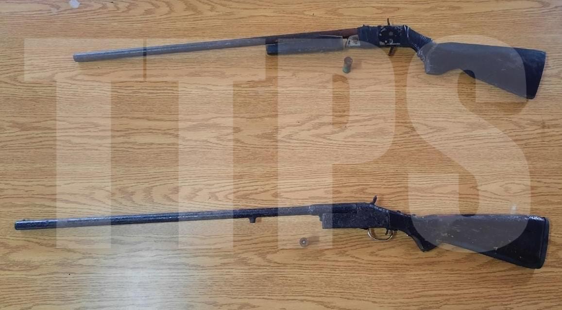 Two shotguns and ammo found in Northern Division