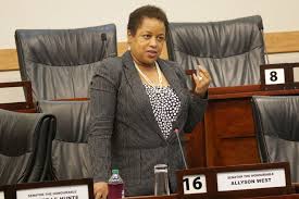Cabinet reshuffle: Allyson West now just Minister of Public Admin