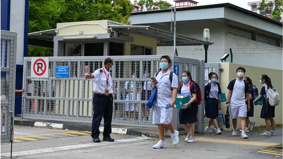 Singapore schoolboy chops fellow student to death