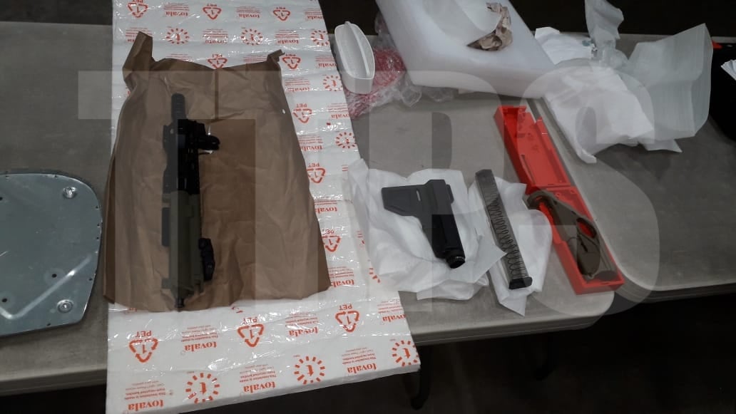 Cache of firearm parts found in Piarco
