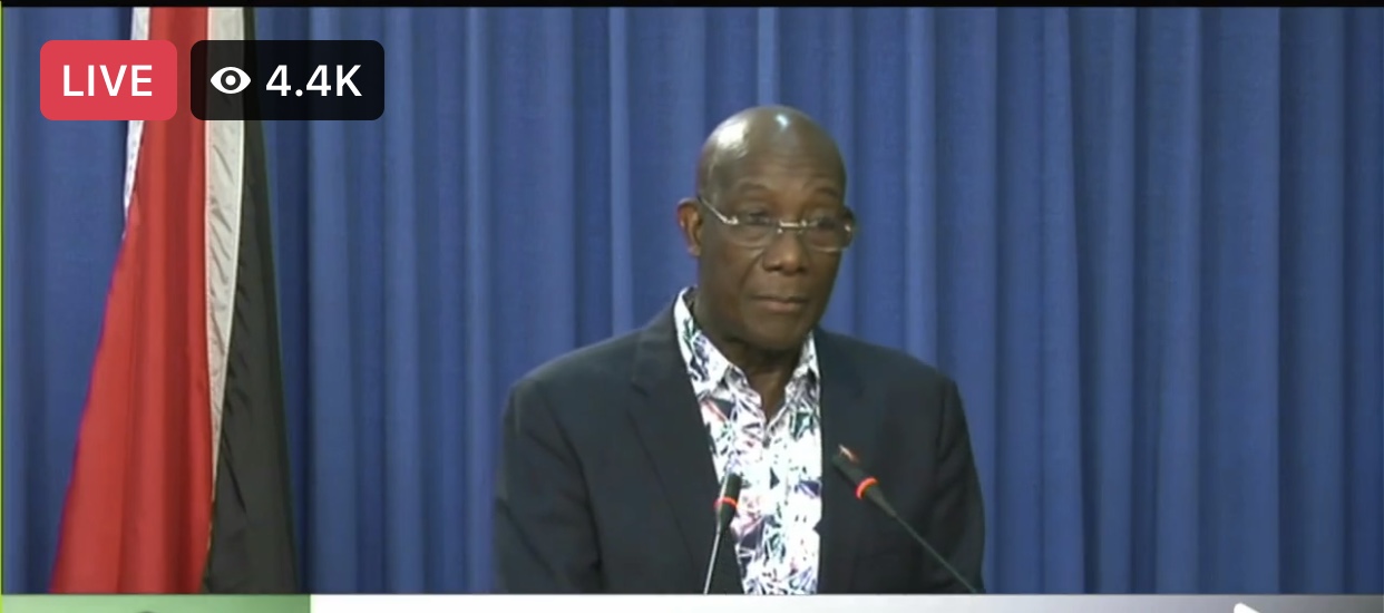 PM Rowley-Food retail reopening planned for Monday 19th July